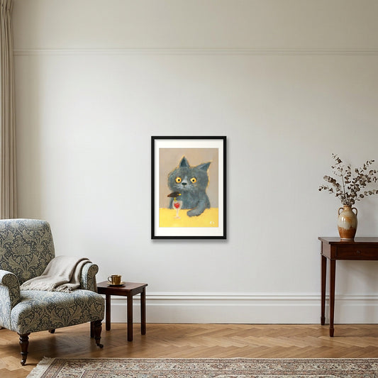 Compote — 42×59cm, 17×23" Black Frame