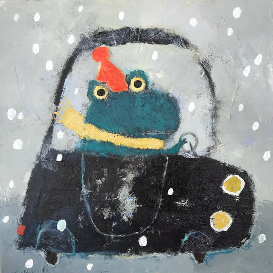 Frog in the Car – Original
