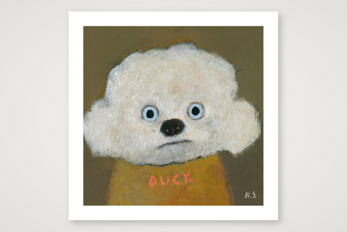 Duck Jumper — 30×30cm, 12×12" Print only