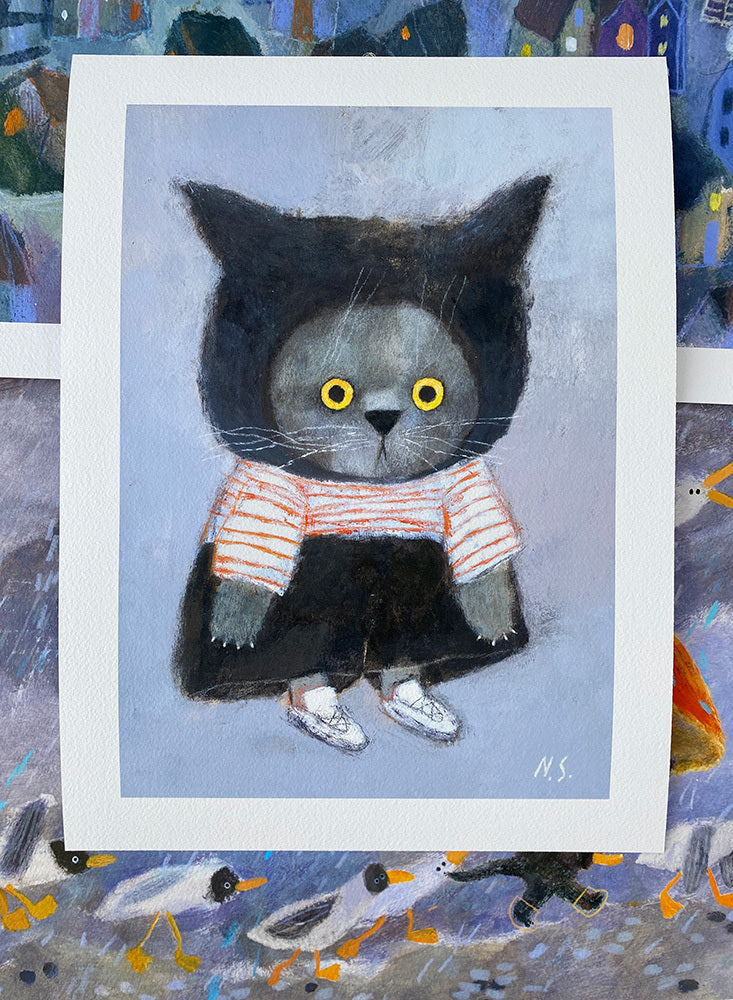 Little Cat in the Little Hat