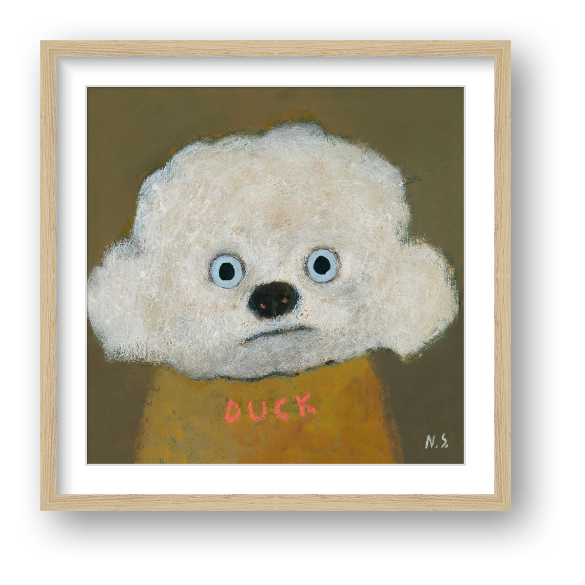 Duck Jumper — framed
