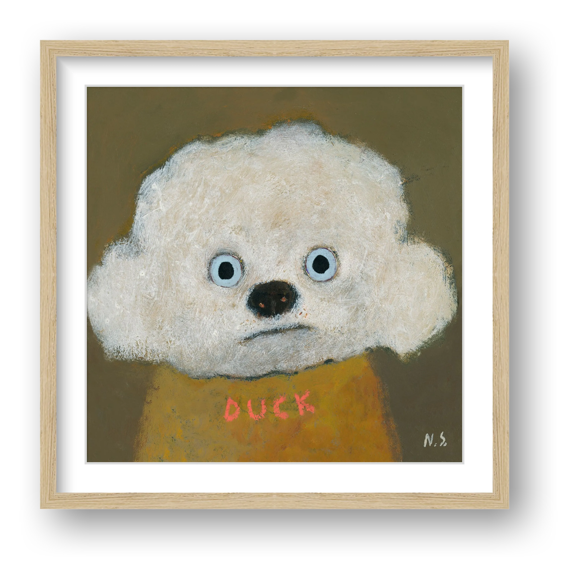 Duck Jumper — framed