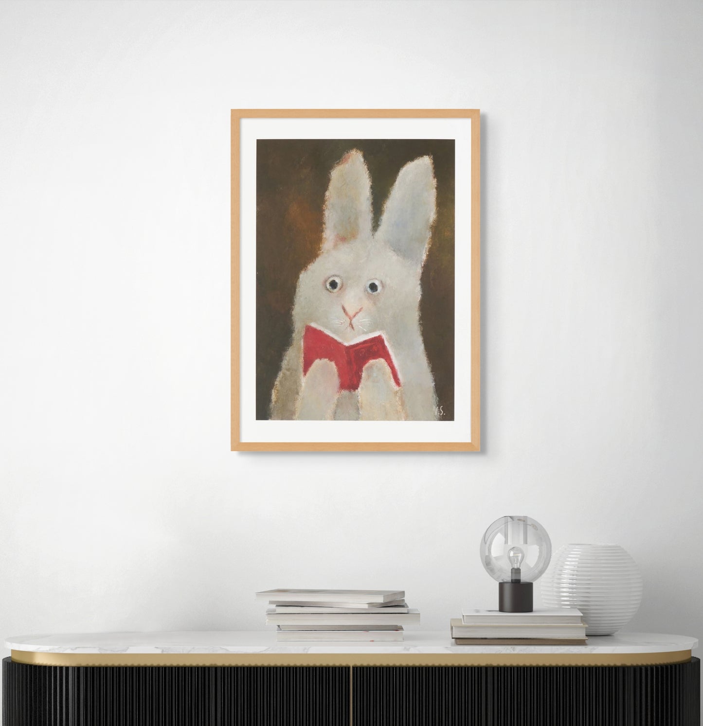 Rabbit With the Book