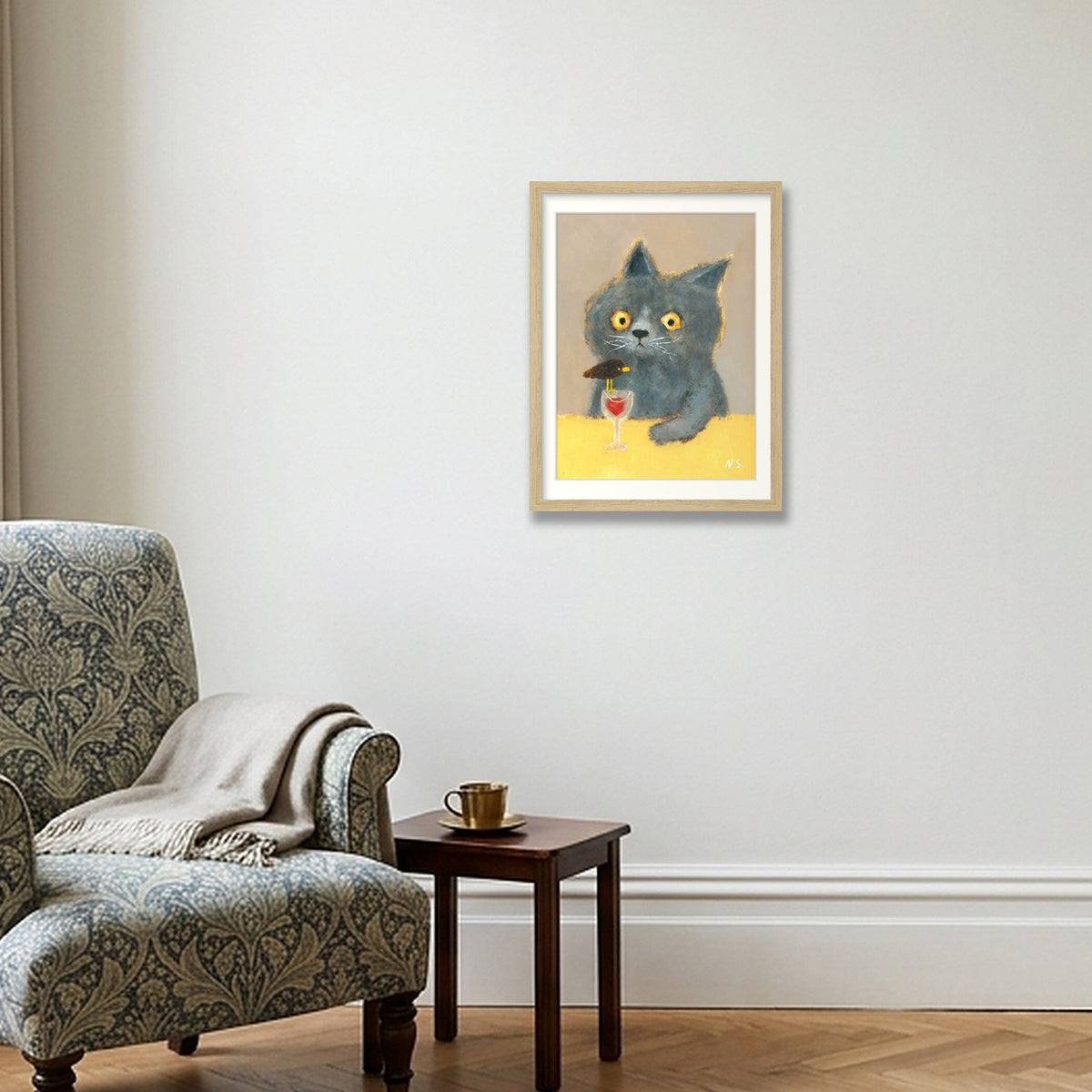 Compote — 30×40cm, 12×16" Oak Frame