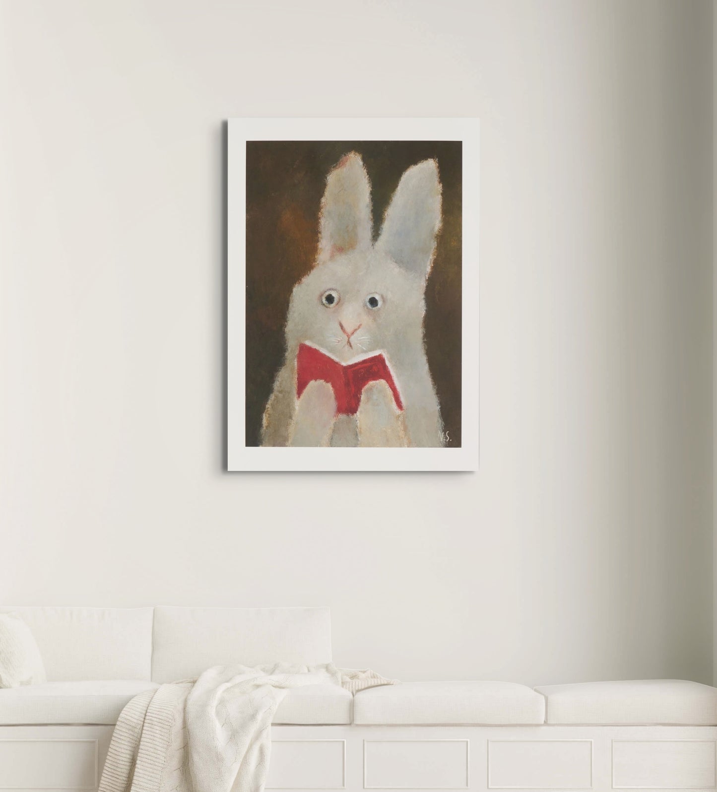 Rabbit With the Book