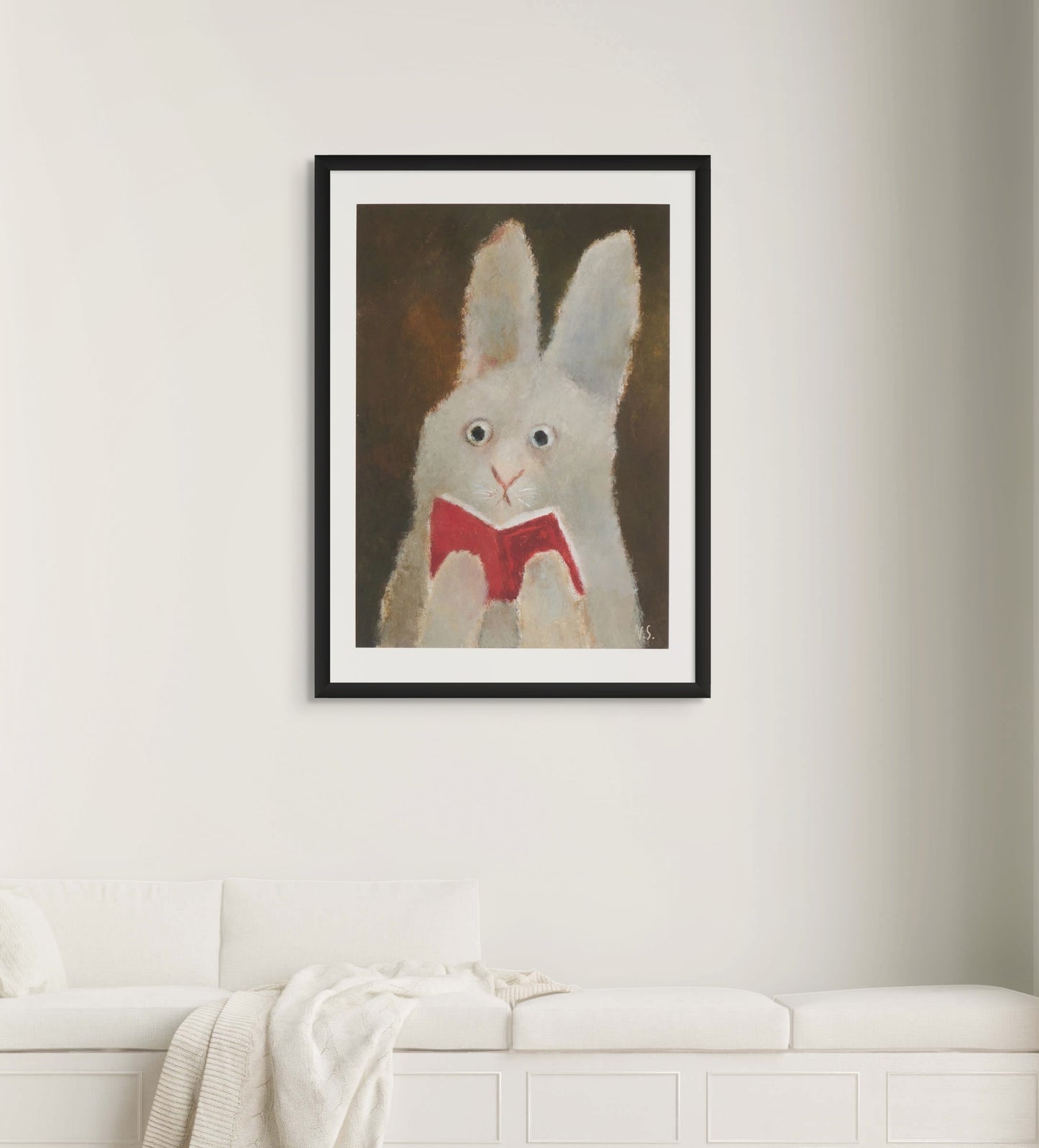 Rabbit With the Book