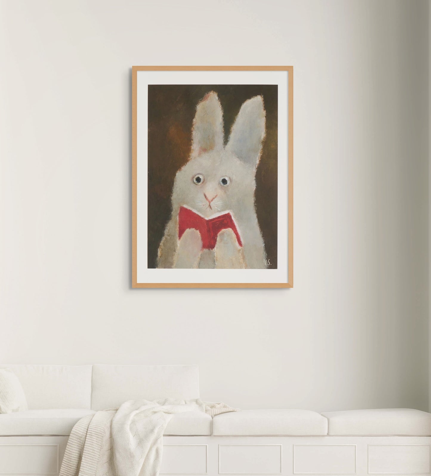 Rabbit With the Book