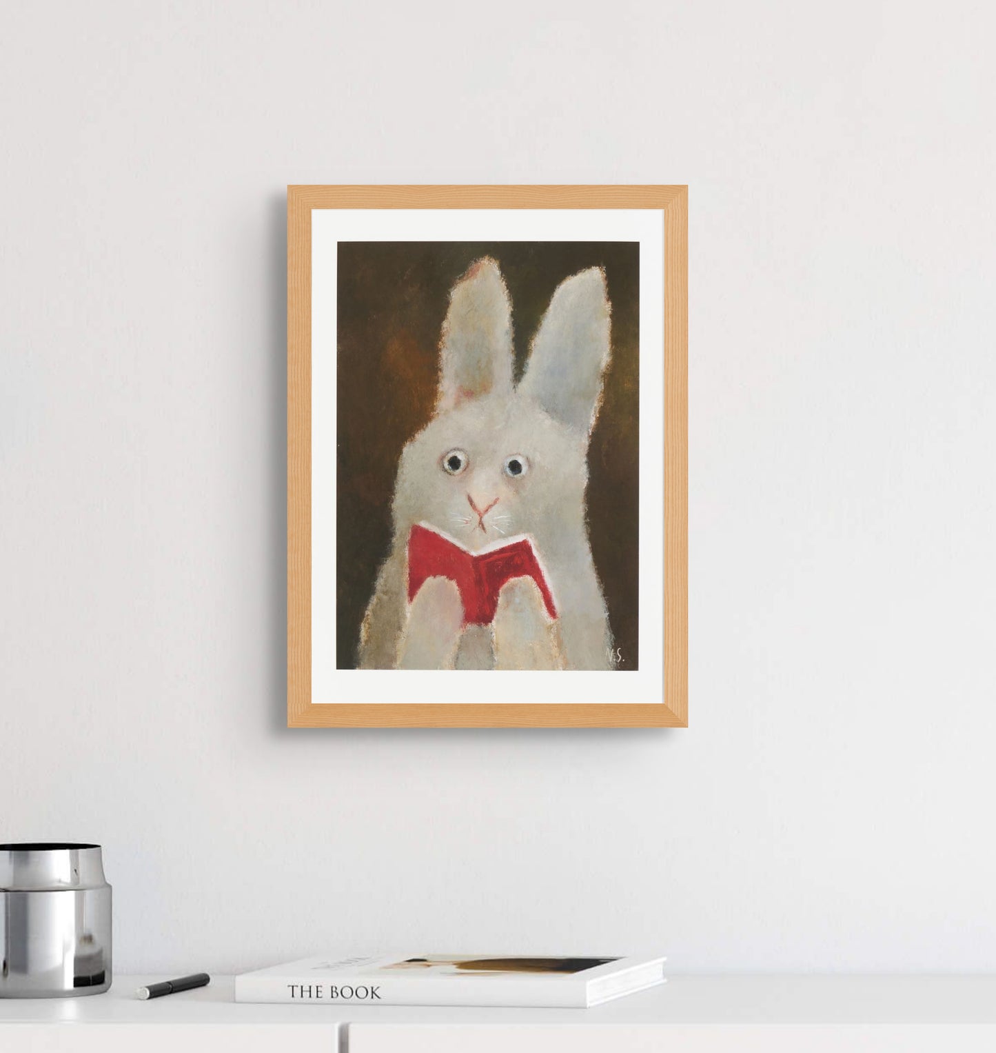 Rabbit With the Book